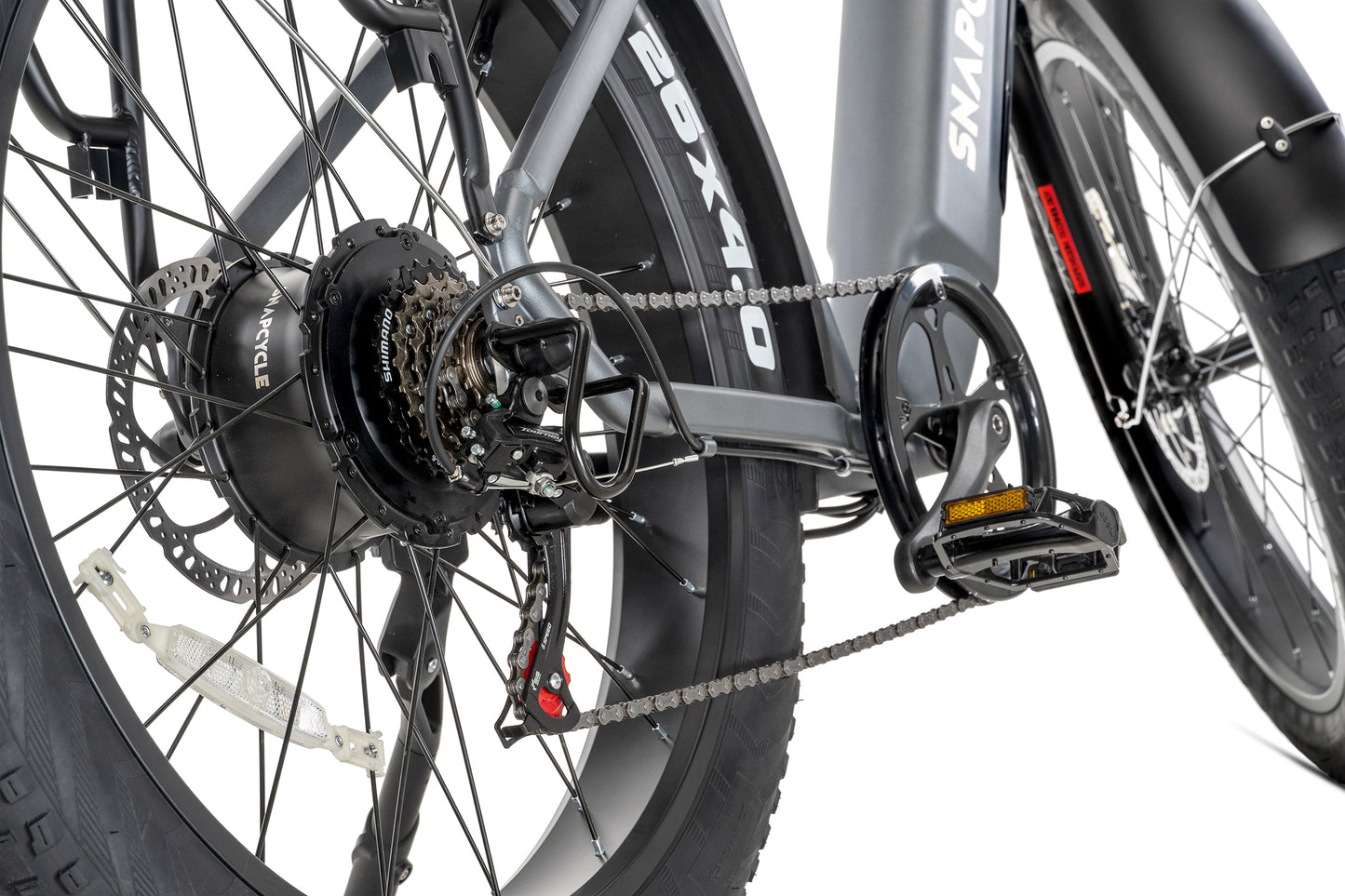 S1 Foldable Electric Bike for Adults, 750W Motor, 48V 15Ah Battery, 20"x4.0" Fat Tires, 7-Speed, Dual Suspension, Compact Folding E-Bike