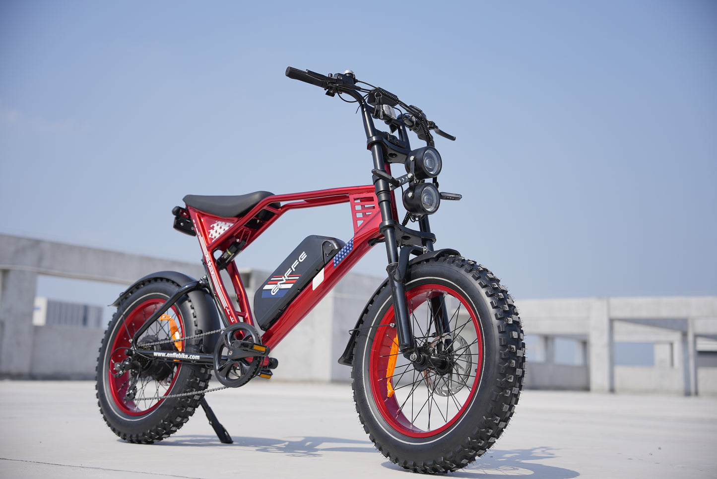 Enffee Electric Bike for Adults, 750W Motor 48V, 22.5Ah Lithium Battery, Up to 30MPH & 75-Mile Range, Fat Tire All-Terrain E-Bike for Commuting or Off-Road