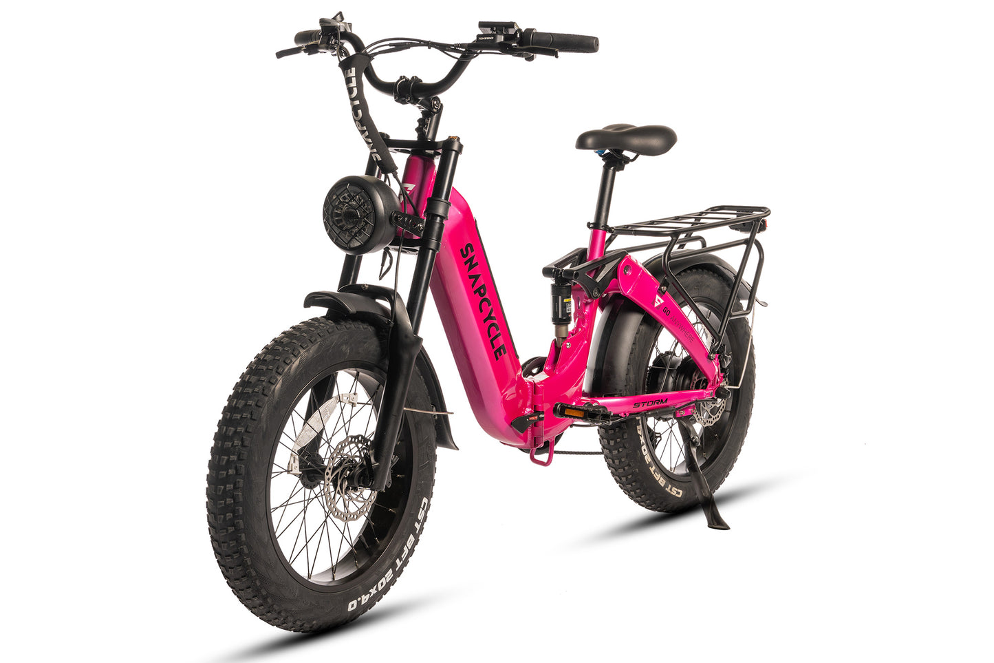 UGBEST Storm Electric Bike for Adults, 750W Motor, 48V 15Ah Samsung Battery, 20"x4.0" Fat Tires, Shimano 7-Speed, Dual Suspension, Removable Battery E-Bike for All-Terrain Riding