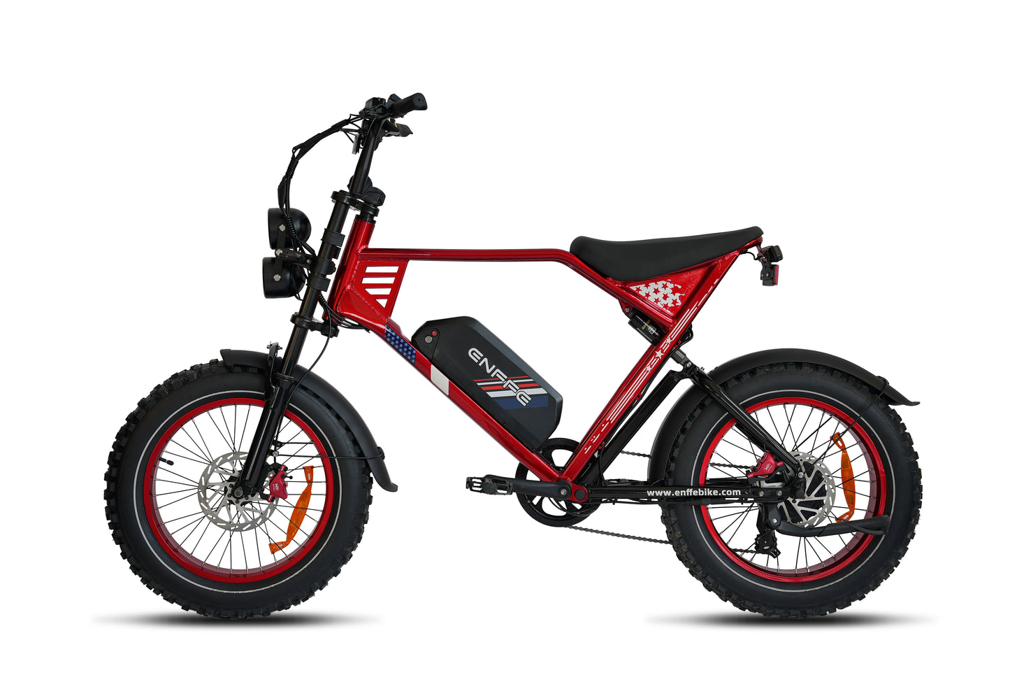 Enffee Electric Bike for Adults, 750W Motor 48V, 22.5Ah Lithium Battery, Up to 30MPH & 75-Mile Range, Fat Tire All-Terrain E-Bike for Commuting or Off-Road