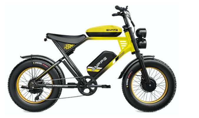 Enffe Adult Electric Bike 48V 1500W Motor 48V 45 Ah Lithium Battery Top Speed Up to 30 MPH Range Up to 100 Miles