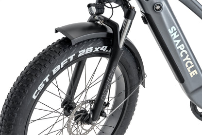 S1 Foldable Electric Bike for Adults, 750W Motor, 48V 15Ah Battery, 20"x4.0" Fat Tires, 7-Speed, Dual Suspension, Compact Folding E-Bike