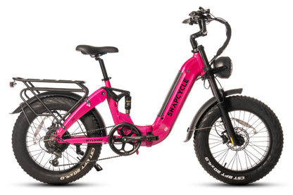 UGBEST Storm Electric Bike for Adults, 750W Motor, 48V 15Ah Samsung Battery, 20"x4.0" Fat Tires, Shimano 7-Speed, Dual Suspension, Removable Battery E-Bike for All-Terrain Riding